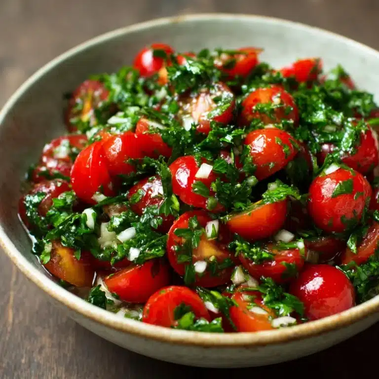 Lebanese Tomato Salad Recipe