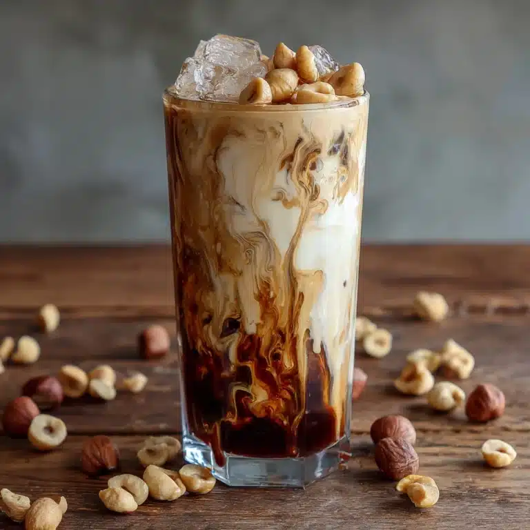 Caramel Hazelnut Iced Coffee Recipe