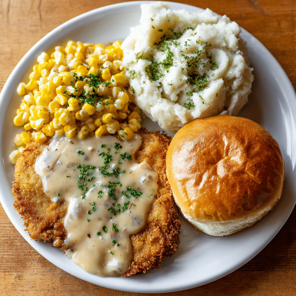 Country Fried Chicken with Gravy Recipe - Recipe Image
