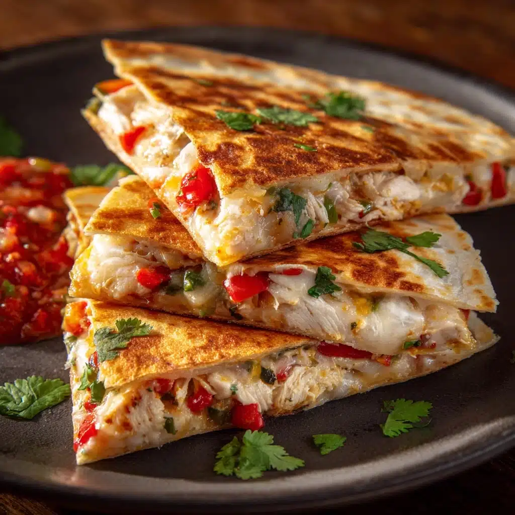 Chicken Fajita Quesadillas Recipe - Recipe Image