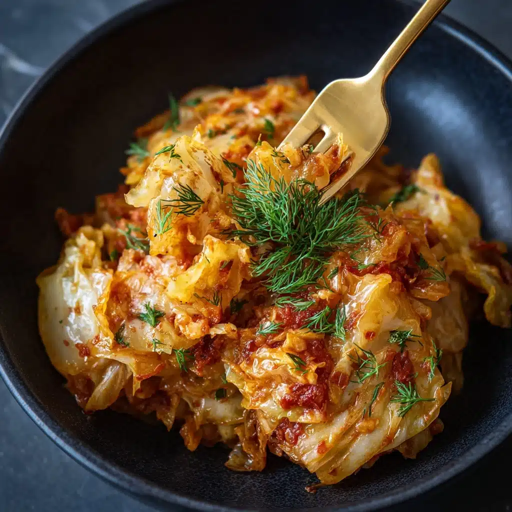 Mom’s Braised Cabbage Recipe - Recipe Image