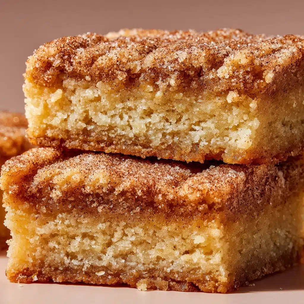 Chewy Snickerdoodle Cookie Bars Recipe - Recipe Image