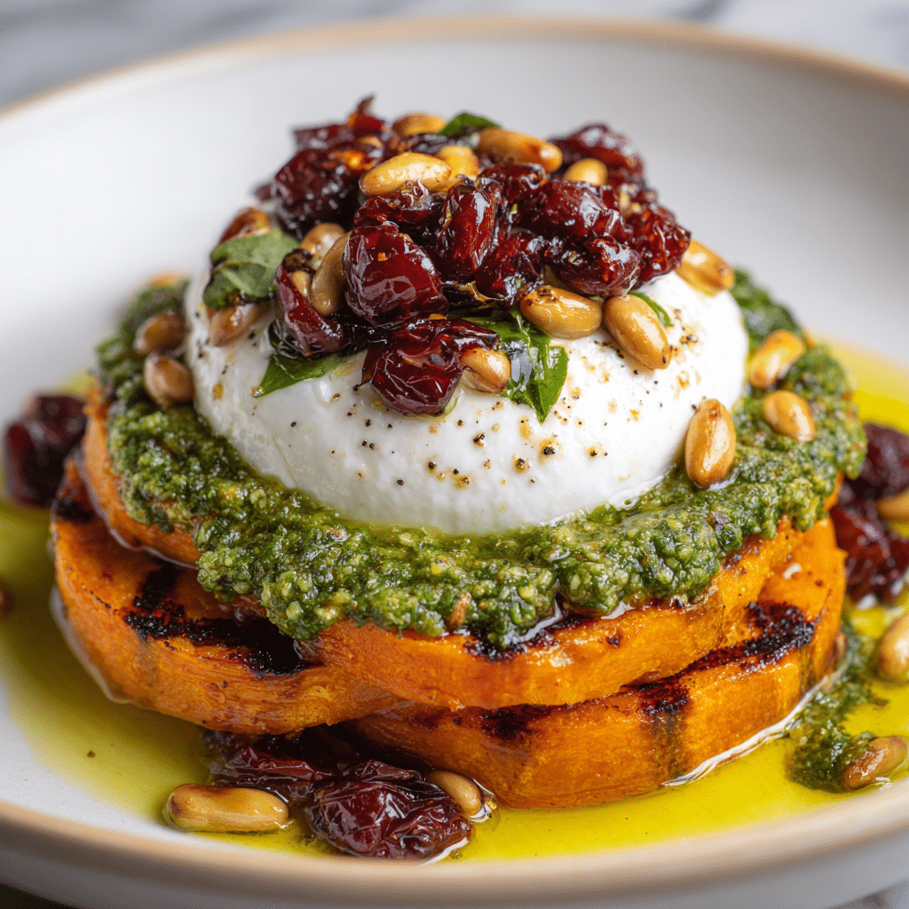 Roasted Beets & Carrots with Creamy Burrata Salad Recipe - Recipe Image