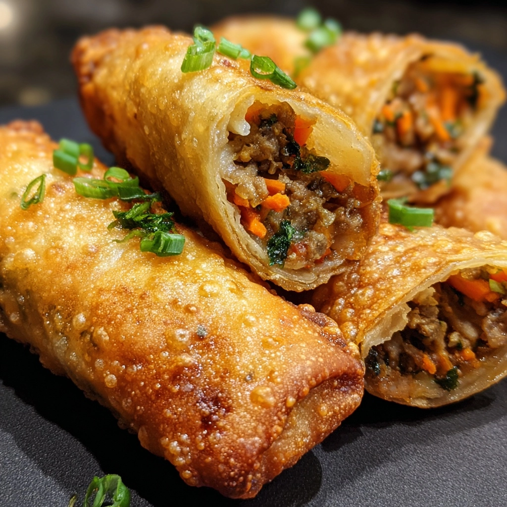 Crispy Authentic Filipino Eggrolls Recipe - Recipe Image