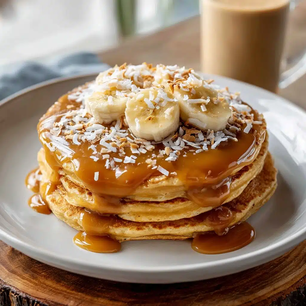 Sweet Coconut Cream Pancakes Recipe - Recipe Image