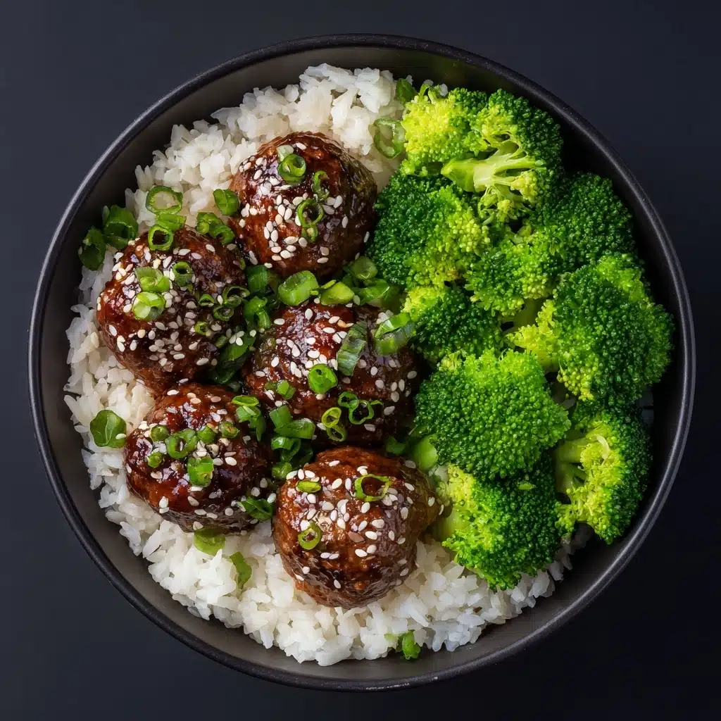 Asian Chicken Meatballs Recipe - Recipe Image