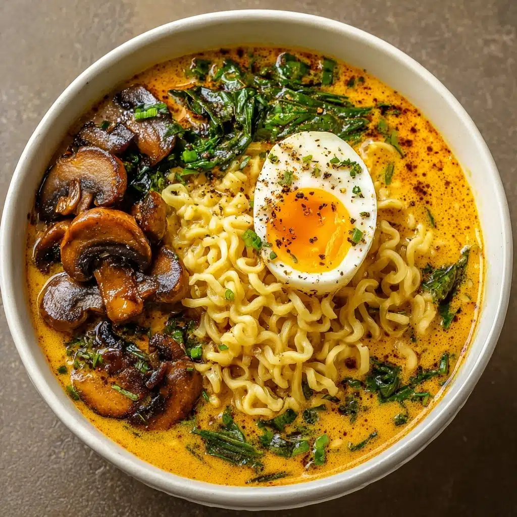 Spicy Coconut Curry Ramen Recipe - Recipe Image