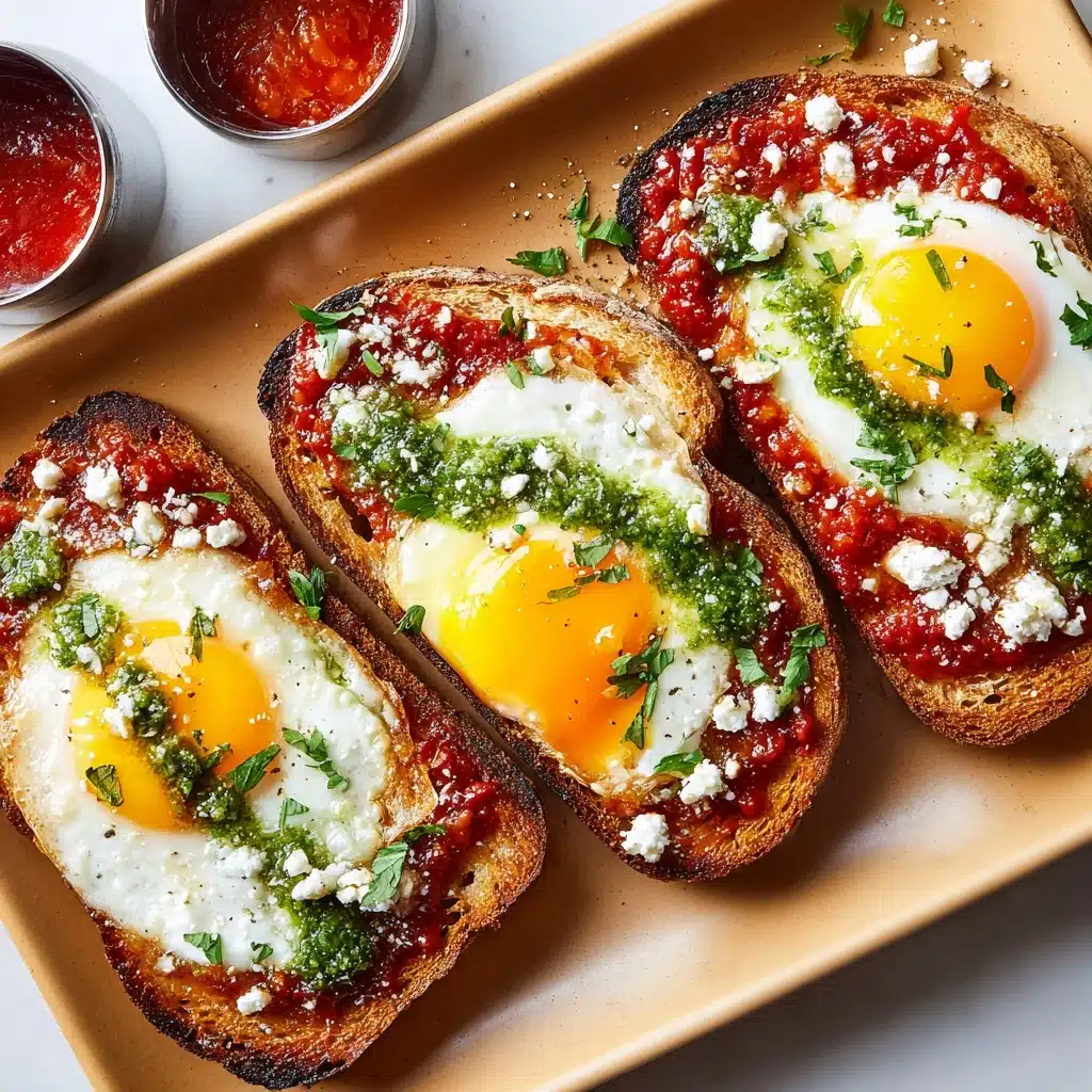 Shakshouka Toast Recipe - Recipe Image