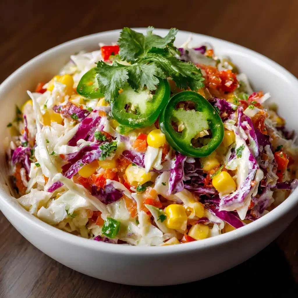Mexican Street Corn-Inspired Coleslaw Recipe - Recipe Image
