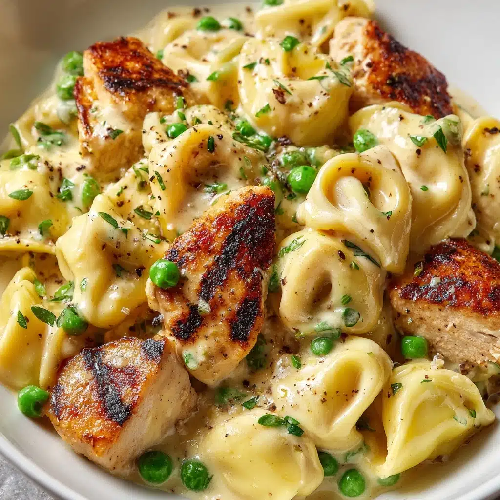 Chicken Tortellini Alfredo Recipe - Recipe Image