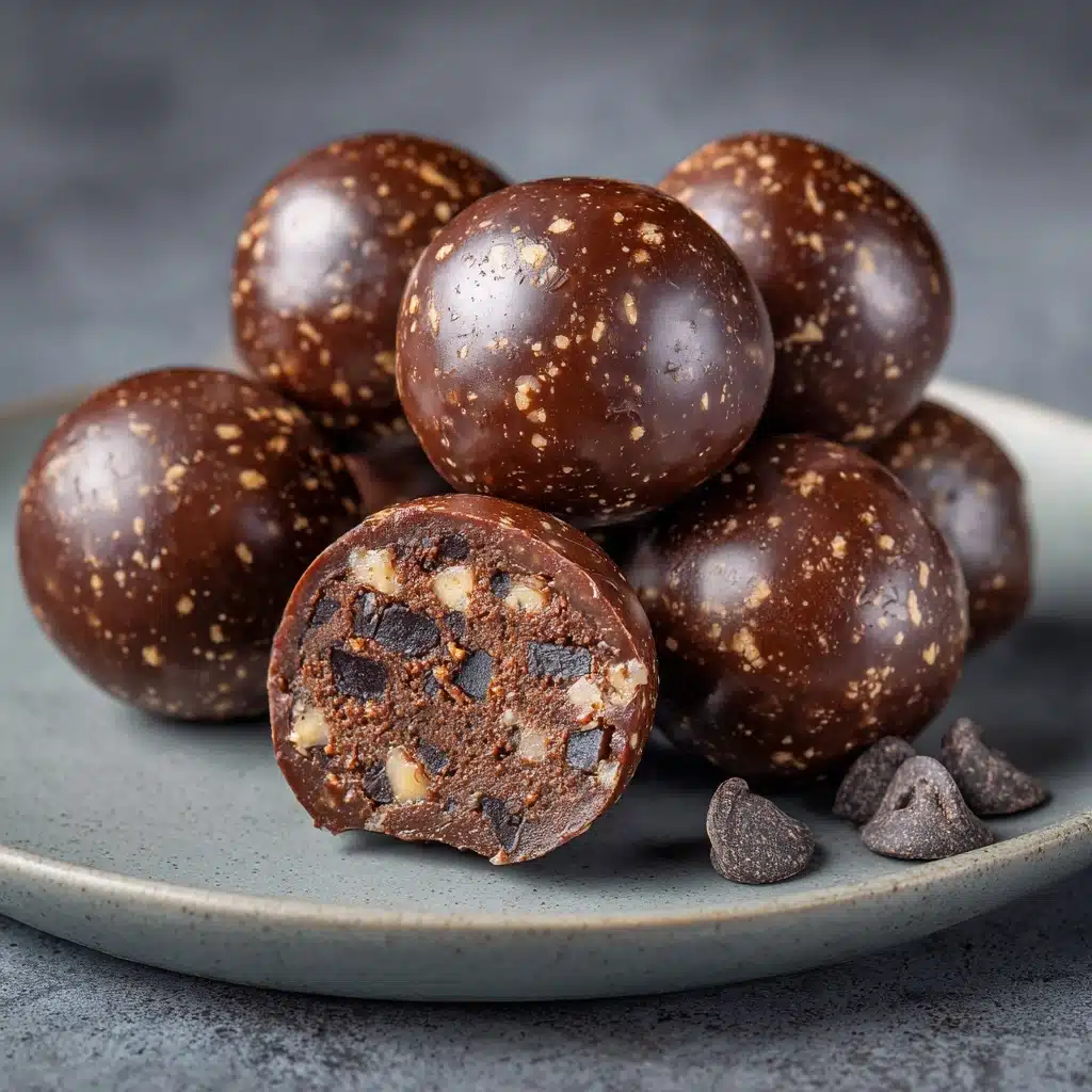 Chocolate Protein Balls Recipe - Recipe Image
