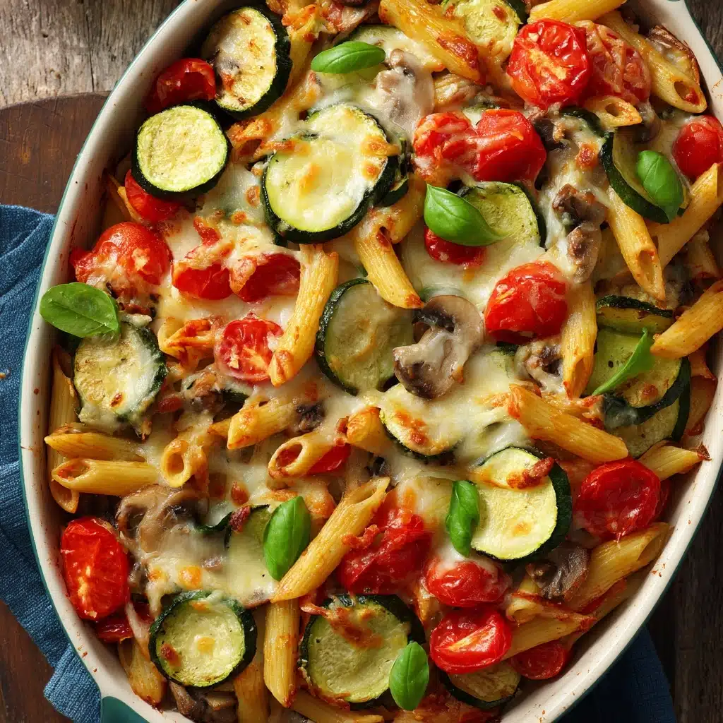 One Pot Veggie Pasta Recipe - Recipe Image