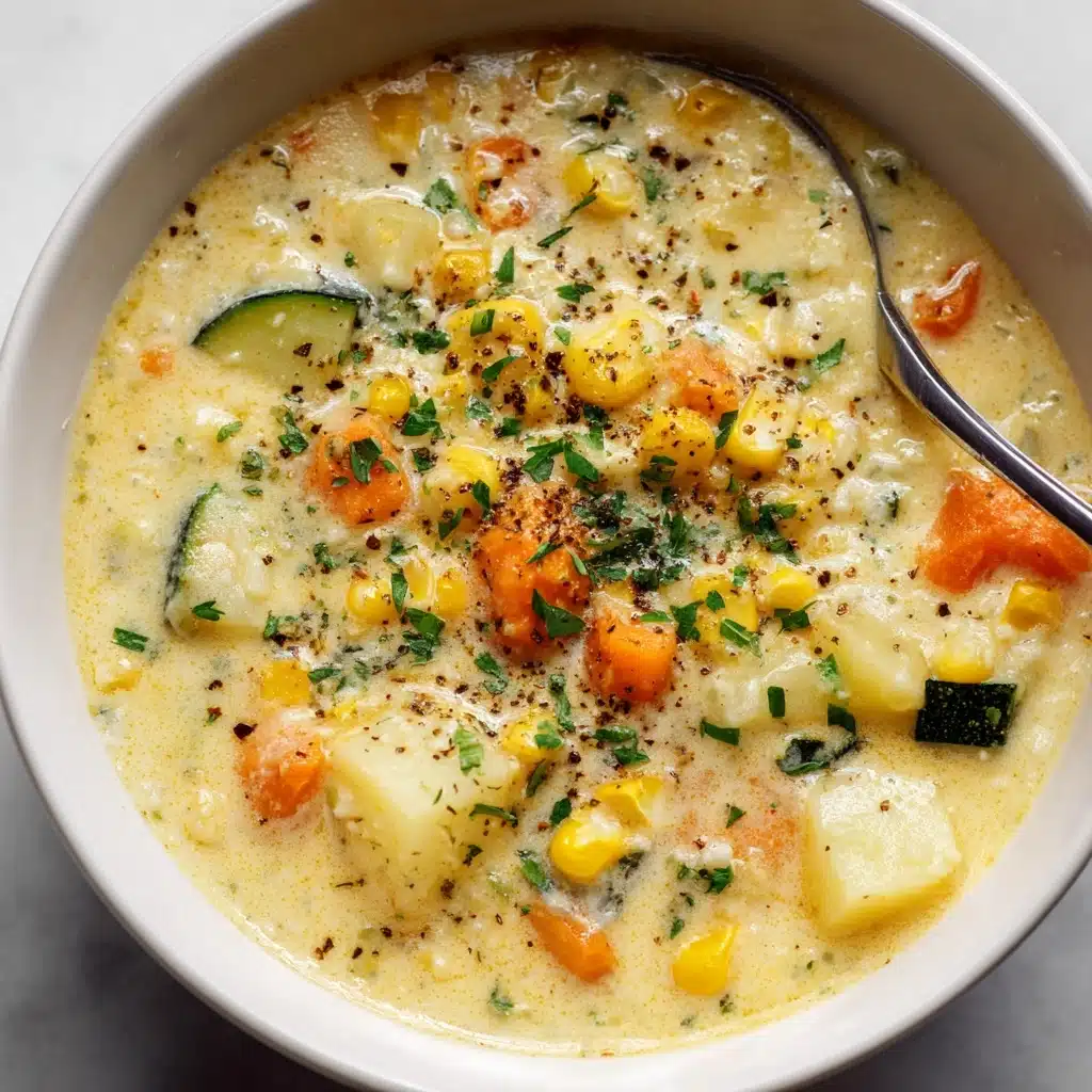 Zucchini Corn Chowder Recipe - Recipe Image