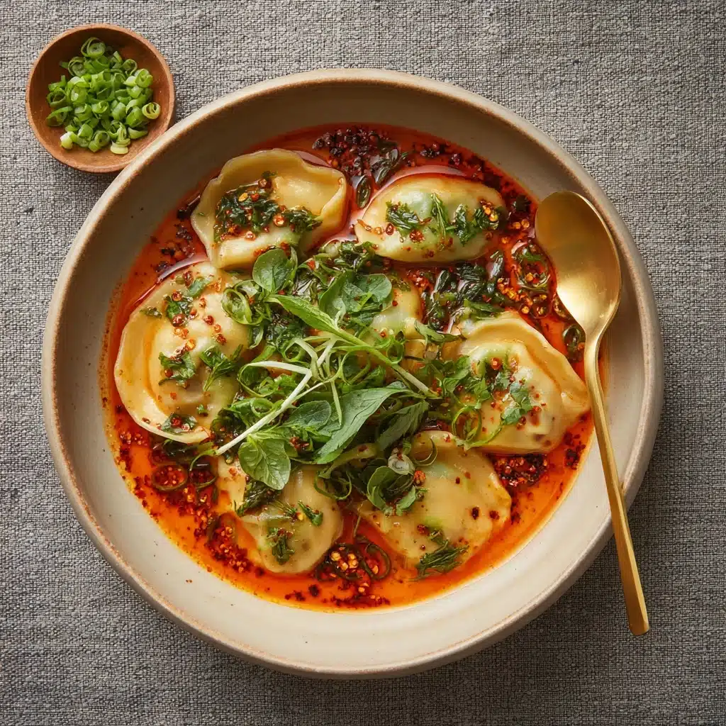Coconut Curry Soup with Dumplings Recipe - Recipe Image