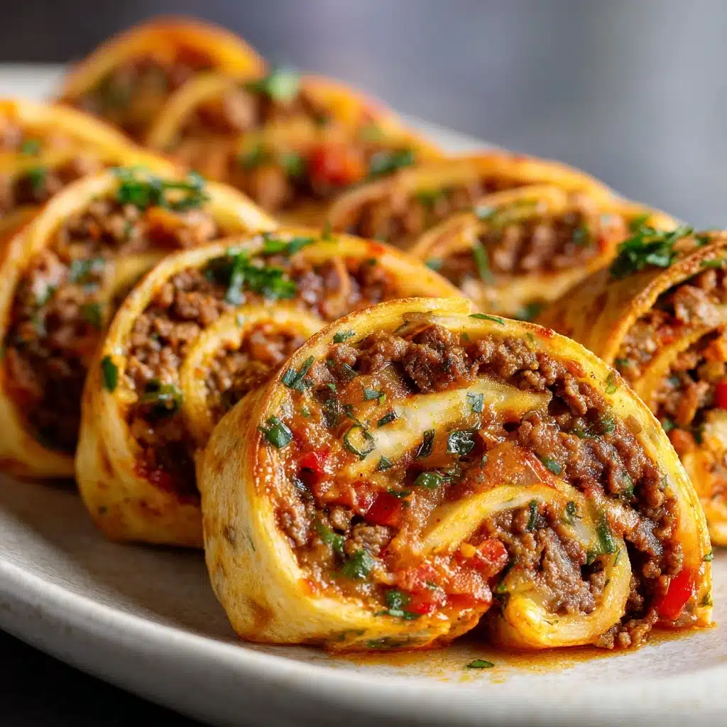 Ground Beef Tortilla Wraps Recipe - Recipe Image