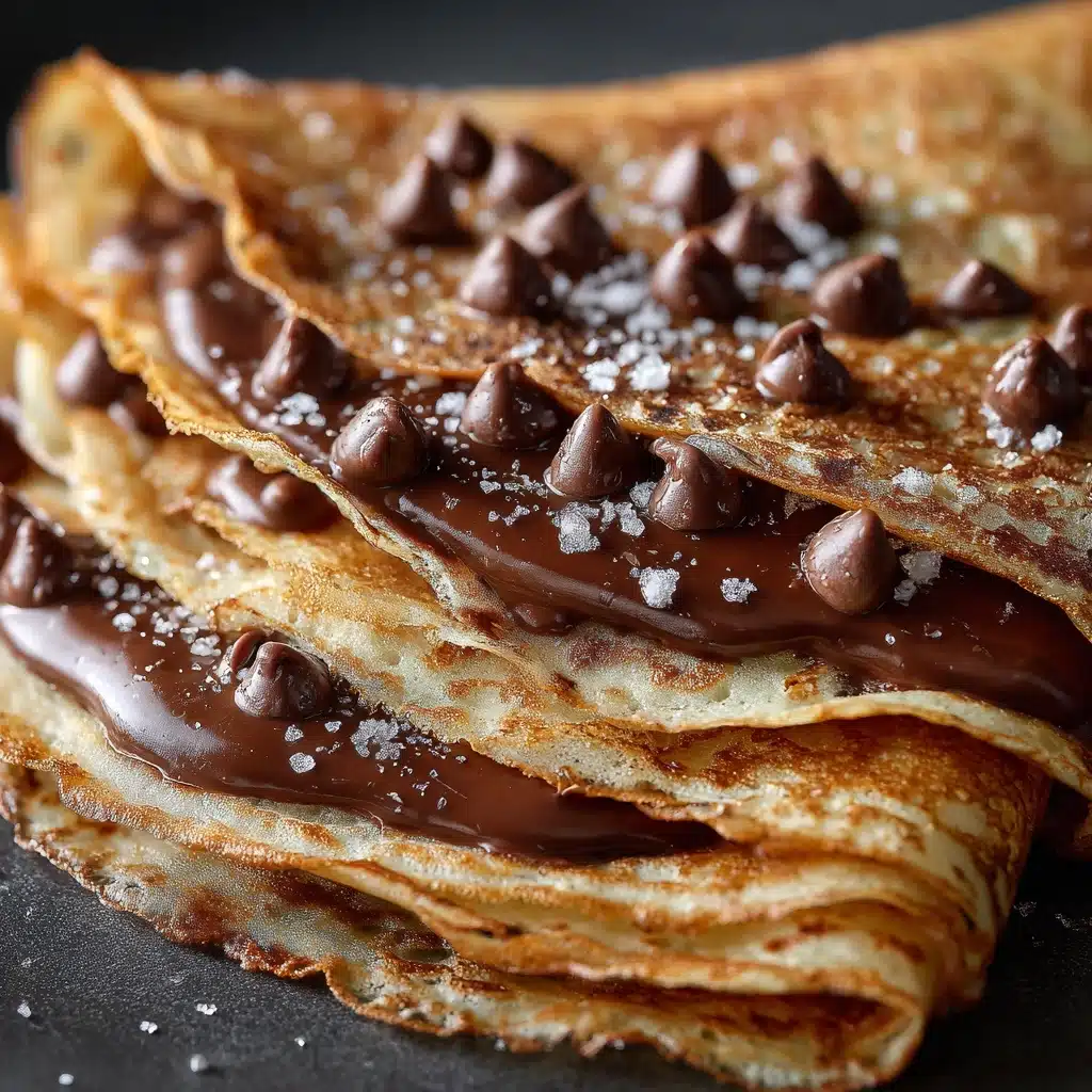 Easy Chocolate Crepes Recipe - Recipe Image