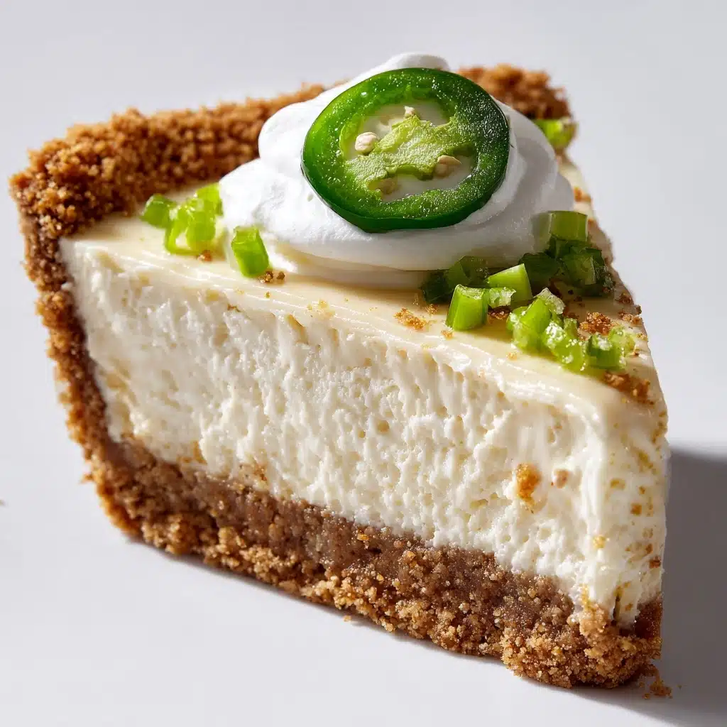 Jalapeño Lime Cheesecake: A Spicy Twist on a Classic Dessert Recipe - Recipe Image