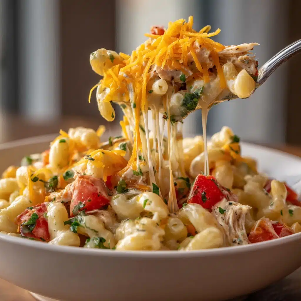 King Ranch Chicken Mac and Cheese Recipe - Recipe Image