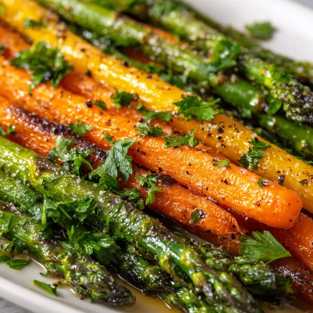 Roasted Asparagus & Carrots Recipe - Recipe Image