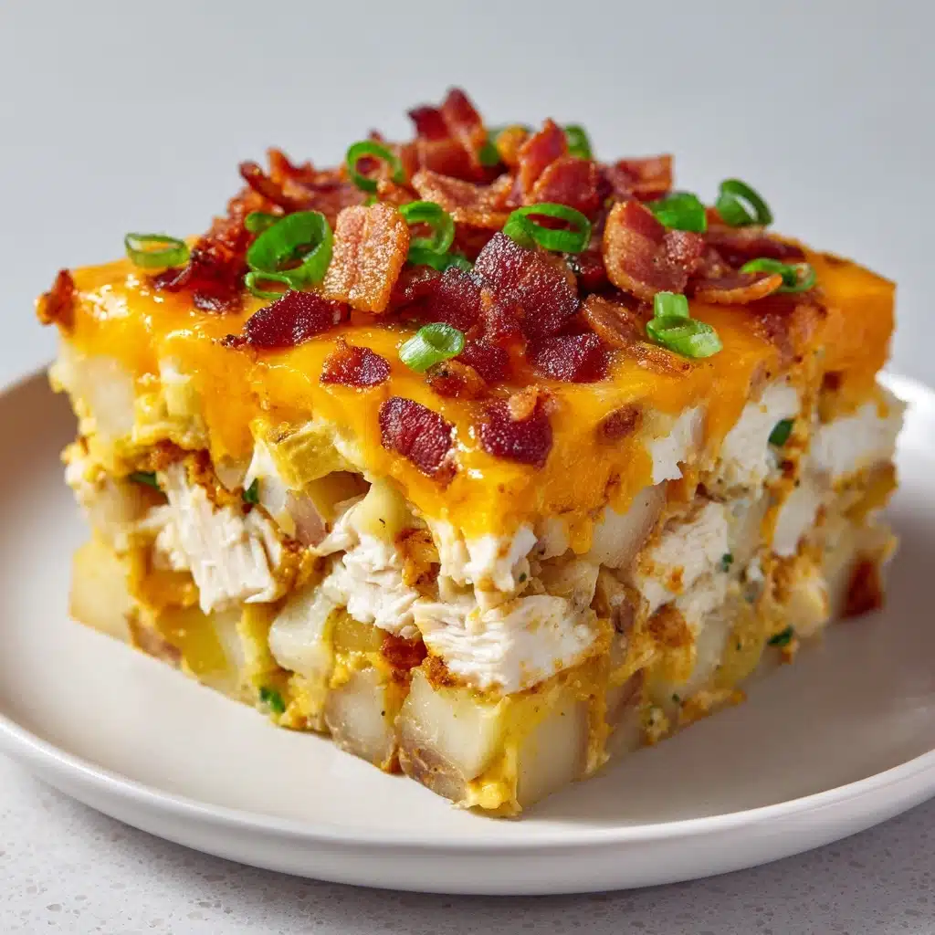 Loaded Potato Ranch Chicken Casserole Recipe - Recipe Image