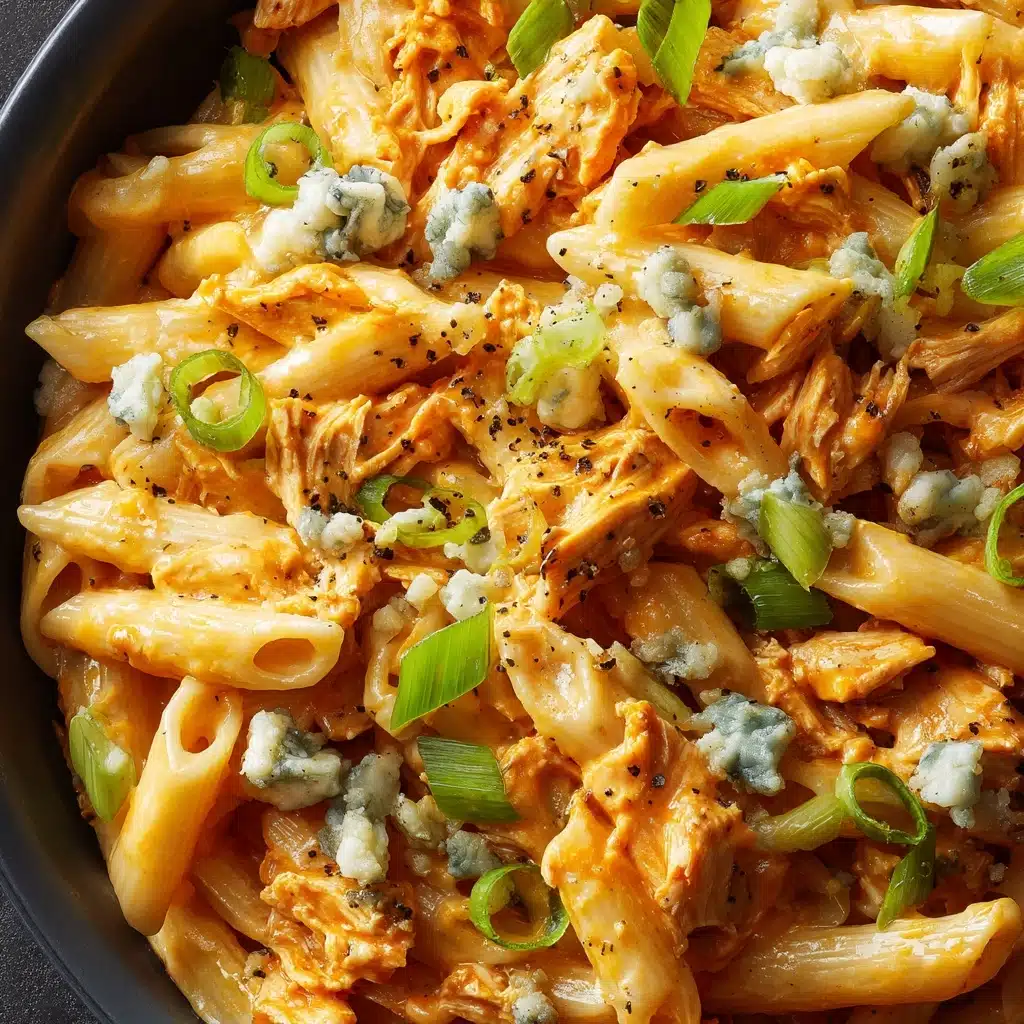 Buffalo Chicken Pasta – One Pot! Recipe - Recipe Image
