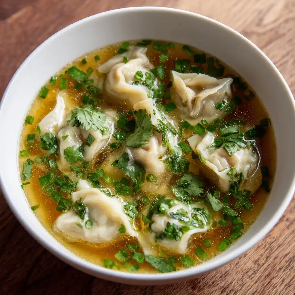 Homemade Wonton Soup Recipe - Recipe Image