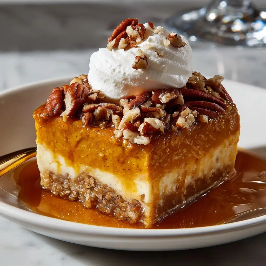Caramel Pumpkin Cobbler with Pecans Recipe - Recipe Image