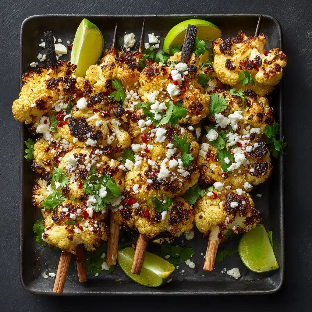 Mexican Street Style Grilled Cauliflower Recipe - Recipe Image