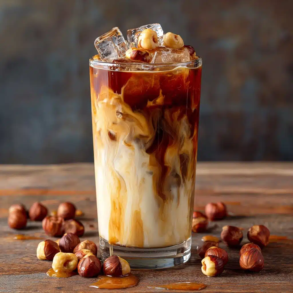 Caramel Hazelnut Iced Coffee Recipe - Recipe Image