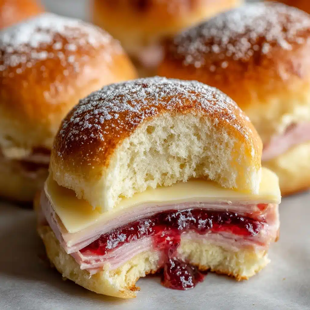 Monte Cristo Sliders Recipe - Recipe Image