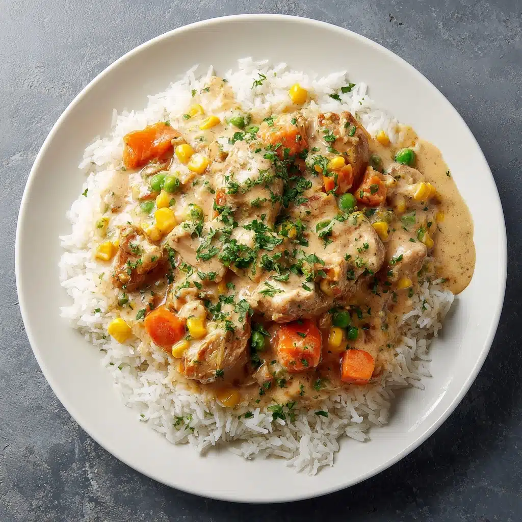 Crustless Chicken Pot Pie Recipe - Recipe Image