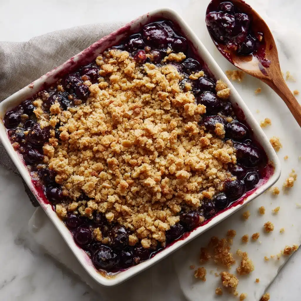 Blueberry Crisp Recipe - Recipe Image
