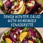 Winter Salad with Tangy Homemade Vinaigrette Recipe