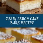 Lemon Cake Bars Recipe