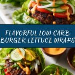 Low Carb Burger Lettuce Wraps Recipe