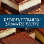 Tiramisu Brownies Recipe