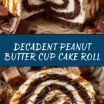 Peanut Butter Cup Cake Roll Recipe