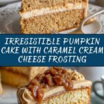 Pumpkin Cake with Caramel Cream Cheese Frosting Recipe
