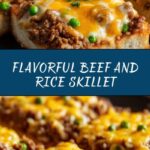 One-Pan Beef and Rice Skillet Recipe