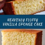 Fluffy Vanilla Sponge Cake Recipe