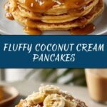Sweet Coconut Cream Pancakes Recipe