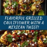 Mexican Street Style Grilled Cauliflower Recipe