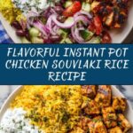 Instant Pot Chicken Souvlaki Rice Recipe