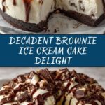 Delicious Brownie Ice Cream Cake Recipe