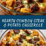 Cowboy Steak and Potato Casserole Recipe