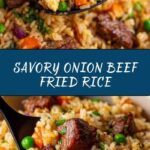 Onion Beef Fried Rice Recipe