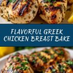Oven-Baked Greek Chicken Breast Recipe