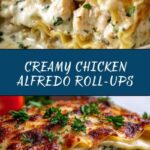 Chicken Alfredo Roll-Ups Recipe