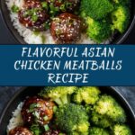 Asian Chicken Meatballs Recipe