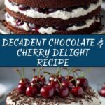 Chocolate & Cherry Delight Recipe